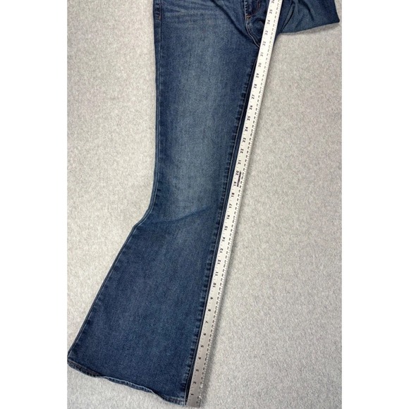 Articles Of Society Sz 28 Jeans Faith Flare Mid Rise Hippie Retro Boho Festival - Picture 12 of 14